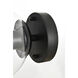Rogelio 1 Light 7 inch Black Bath Sconce Wall Light