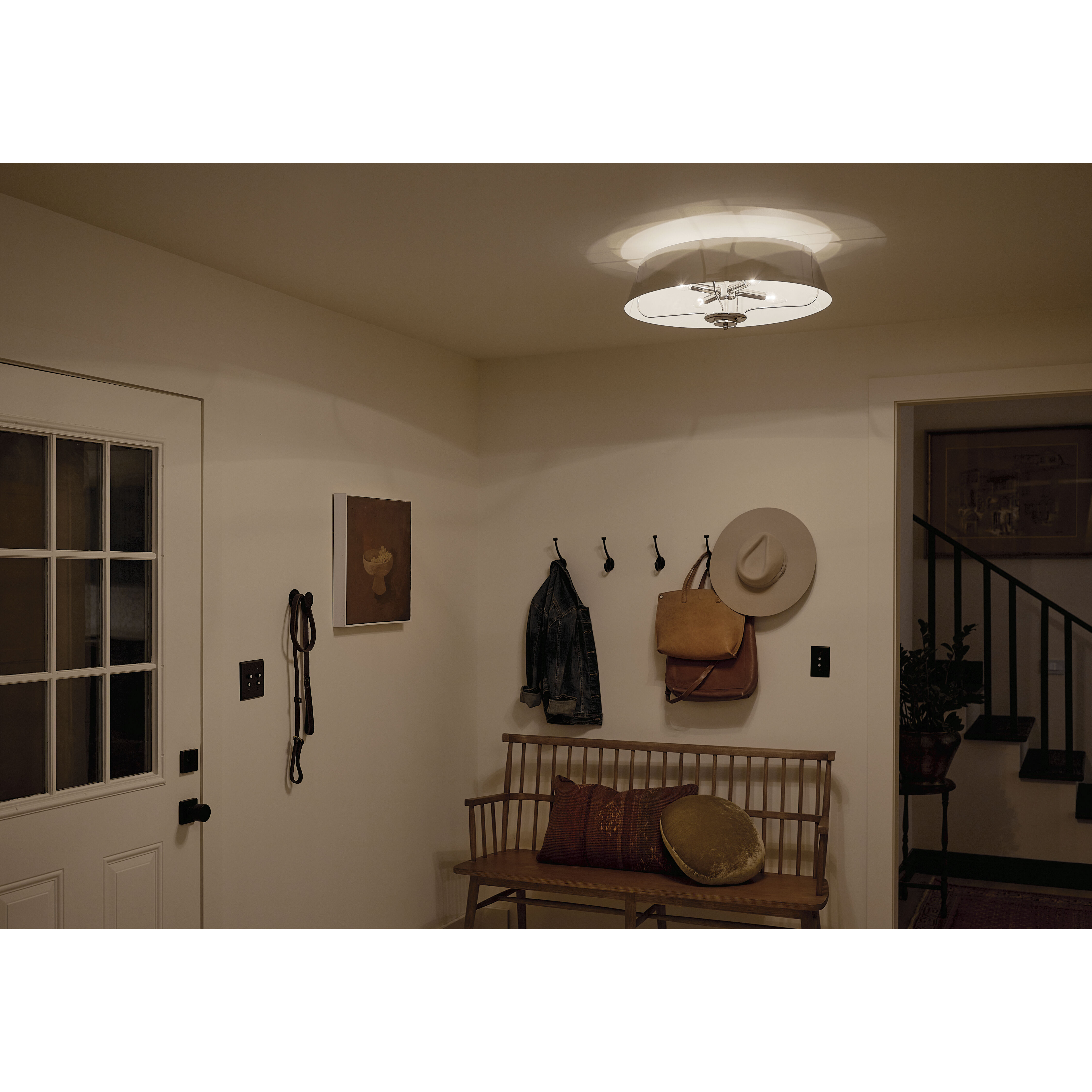 Luella 4 Light 22 inch Polished Nickel Pendant Ceiling Light
