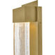MOCO Rune LED 24 inch Heritage Brass Outdoor Wall Mount Lantern