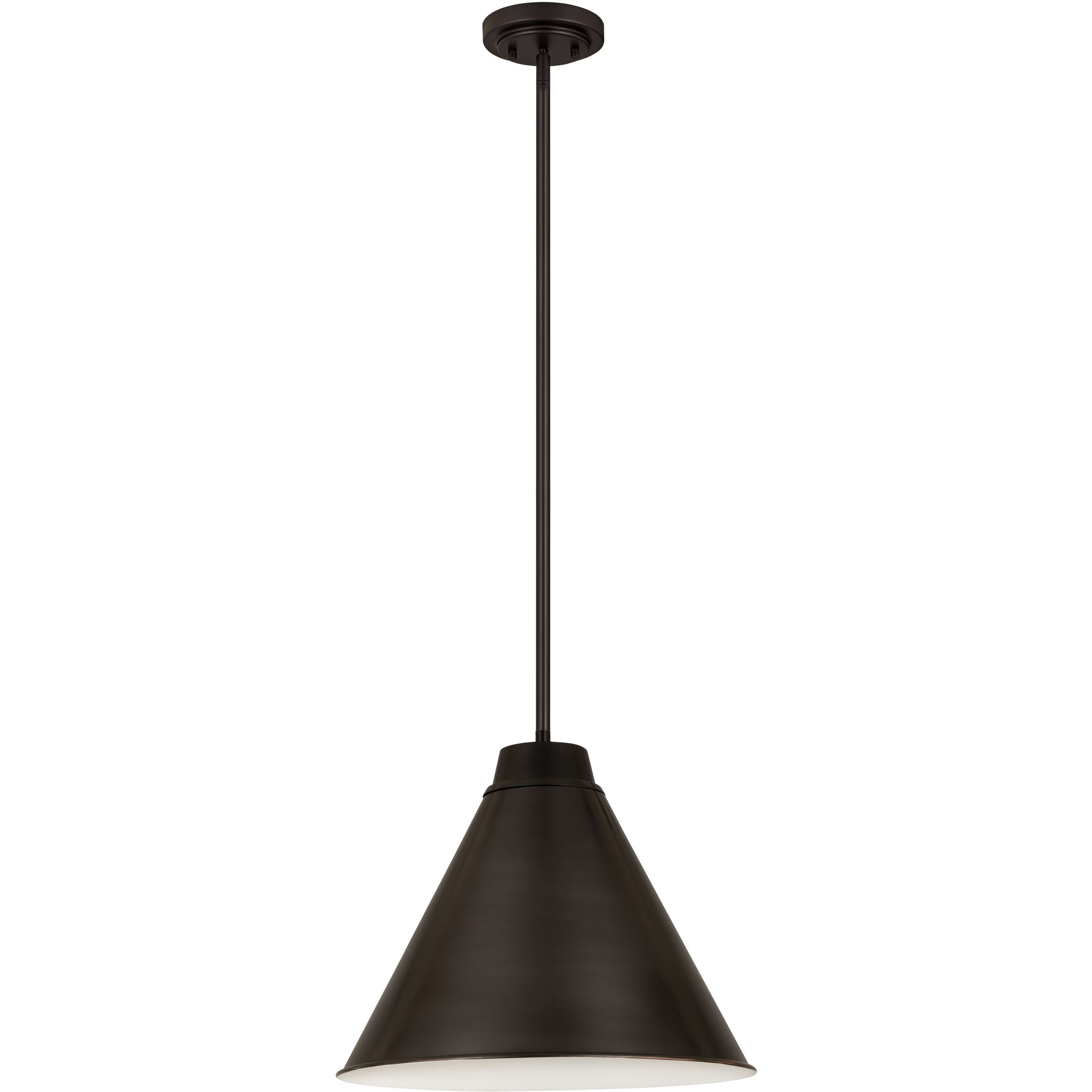 Eaton 1 Light 18 inch Bronze Plate Pendant Ceiling Light