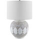 Lafia 24.5 inch 100 watt Painted Accent Table Lamp Portable Light