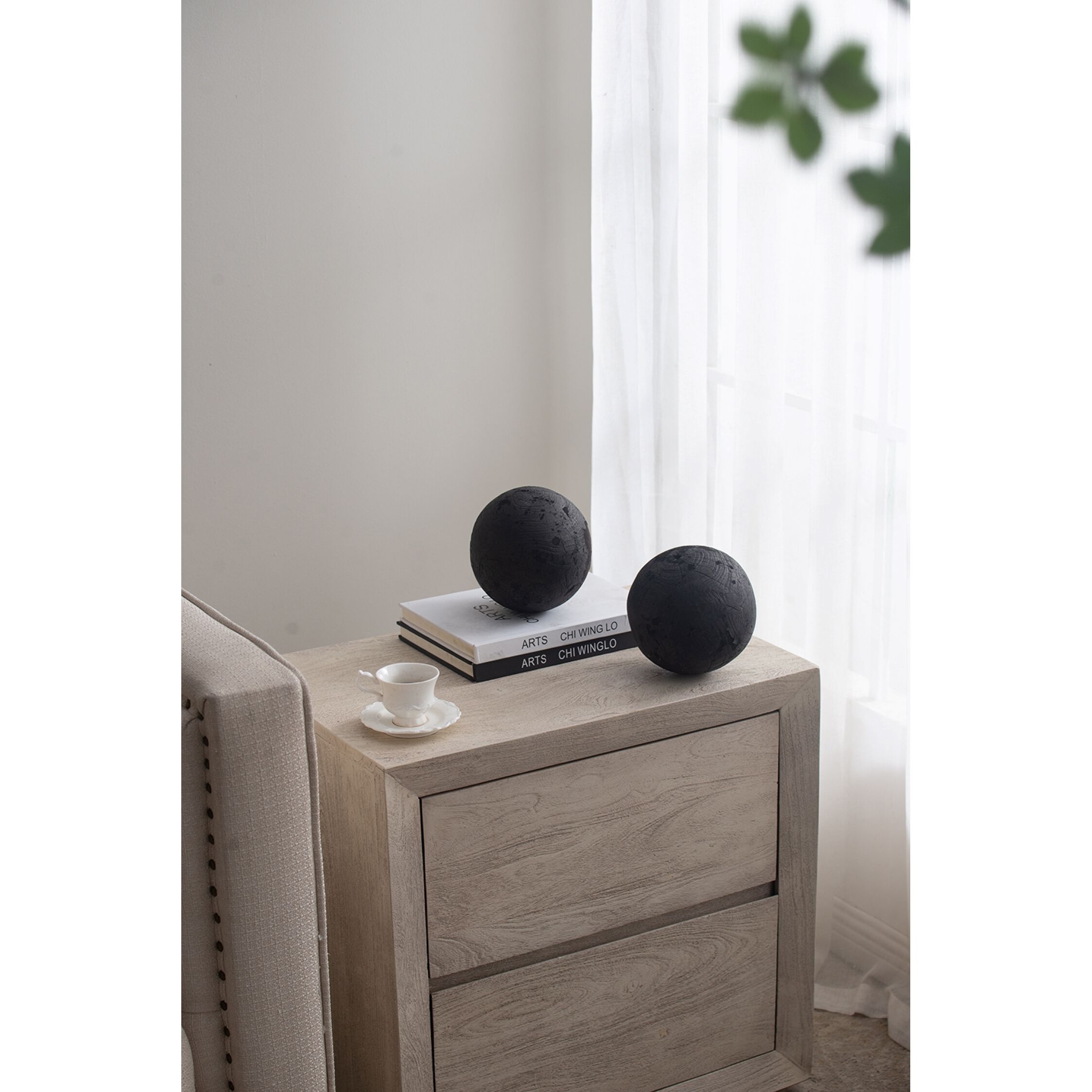 Anita Natural Decorative Ball, Set of 3