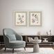Florals Collection Green Framed Art