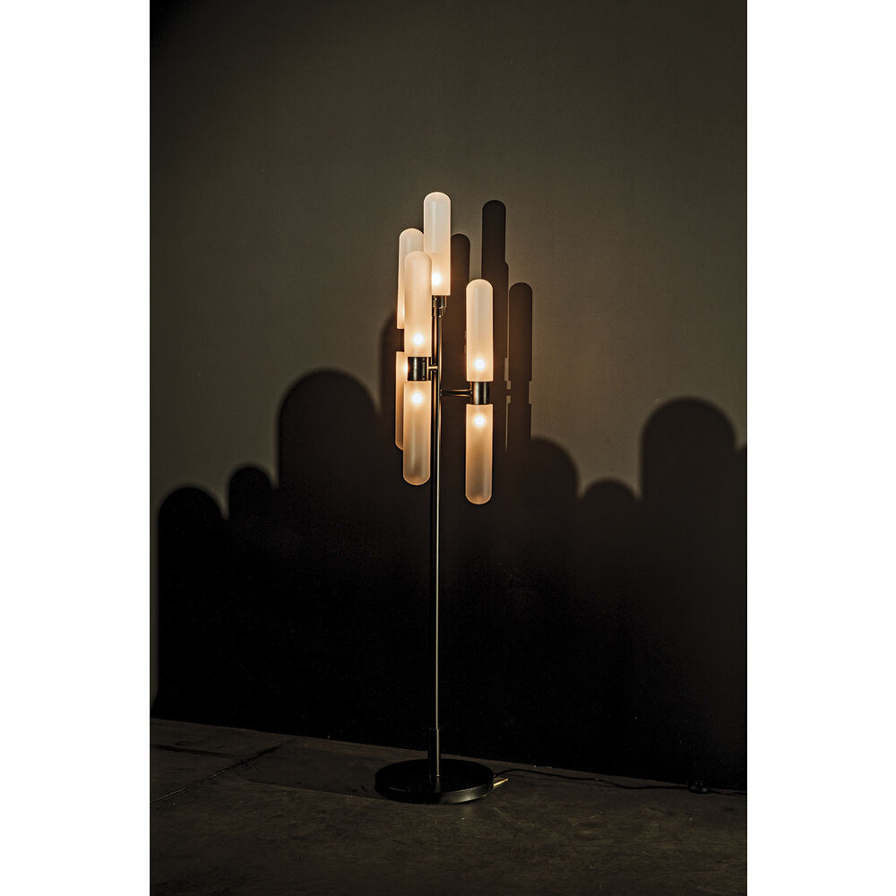 Dominique 68 inch 25.00 watt Matte Black Floor Lamp Portable Light