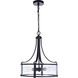 Elliot 5 Light 16 inch Flat Black Pendant Ceiling Light