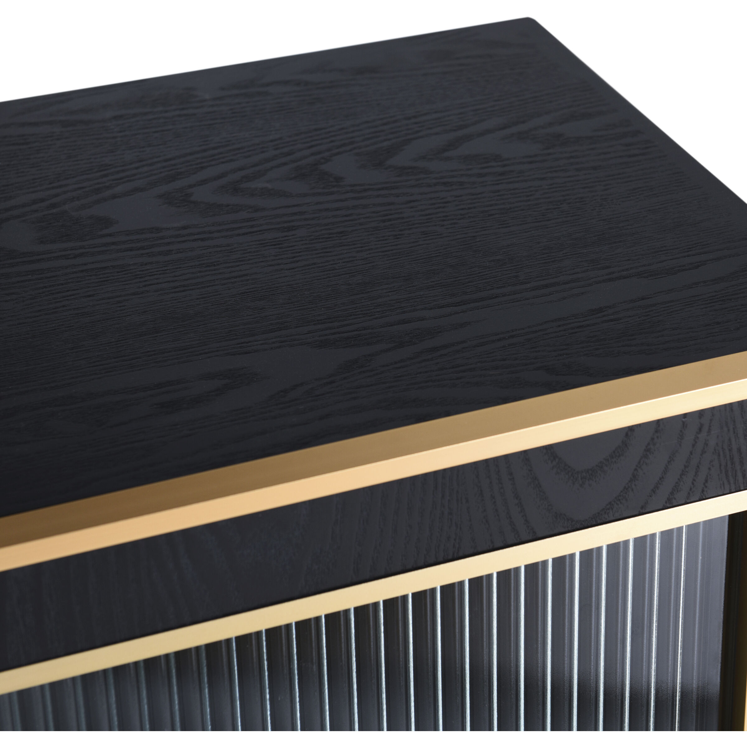 Aurelia 60 X 15.7 inch Ebony and Gold Sideboard