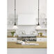 Chapman & Myers Boston 1 Light 10 inch Bronze Pendant Ceiling Light in White Glass Slant Shade