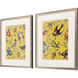 Friends Meeting Green and Yellow and Blue and Red Framed Art, Propac