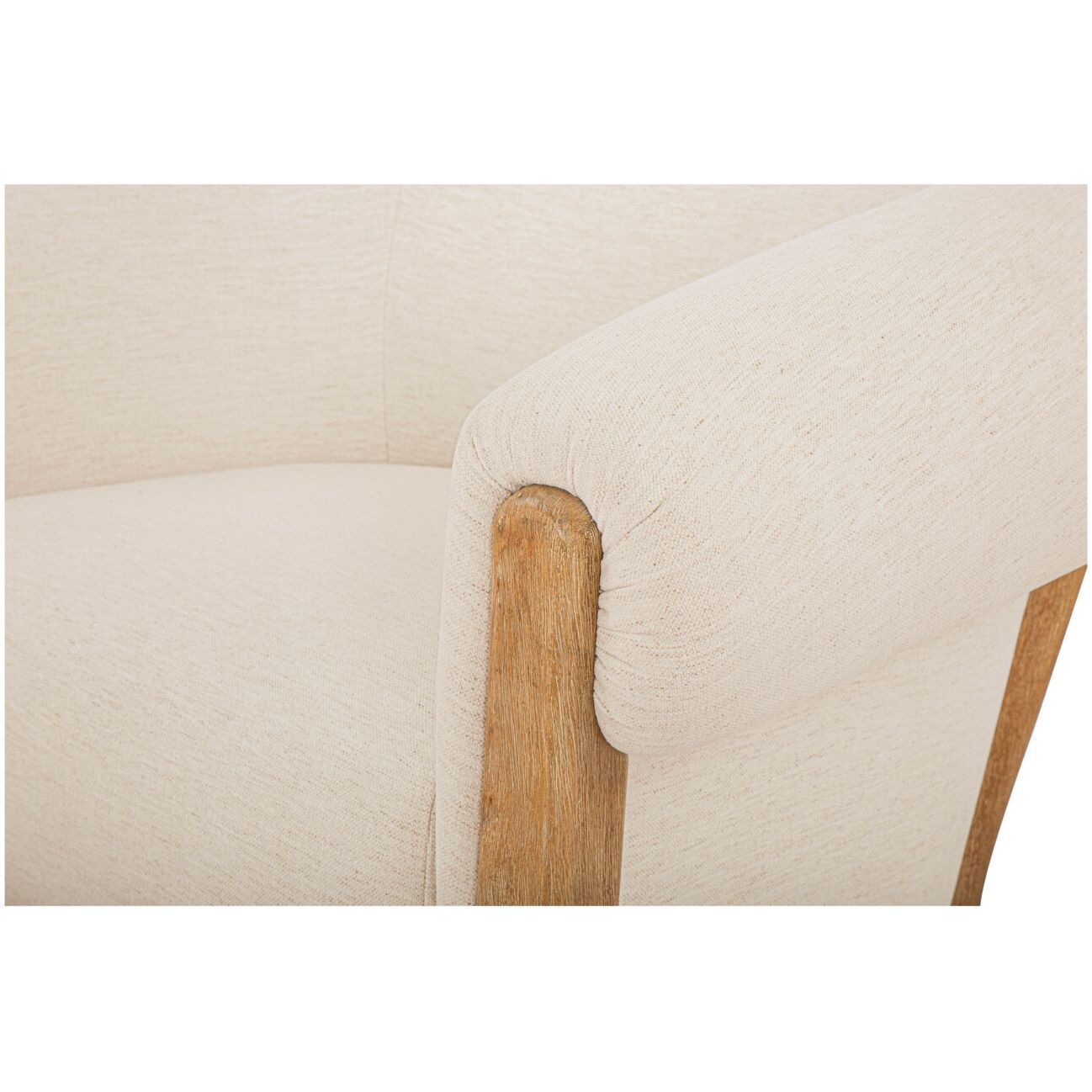 Jones White Accent Chair