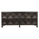 Quadrant 75.5 X 23 inch Ebony Walnut Sideboard, 3 Door