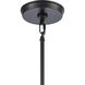 Solace 1 Light 7 inch Matte Black Mini Pendant Ceiling Light