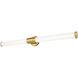Warwick LED 40.25 inch Modern Gold Bath Vanity Wall Light