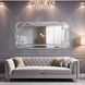 Aleena 80 X 40 inch Champagne Silver Mirror