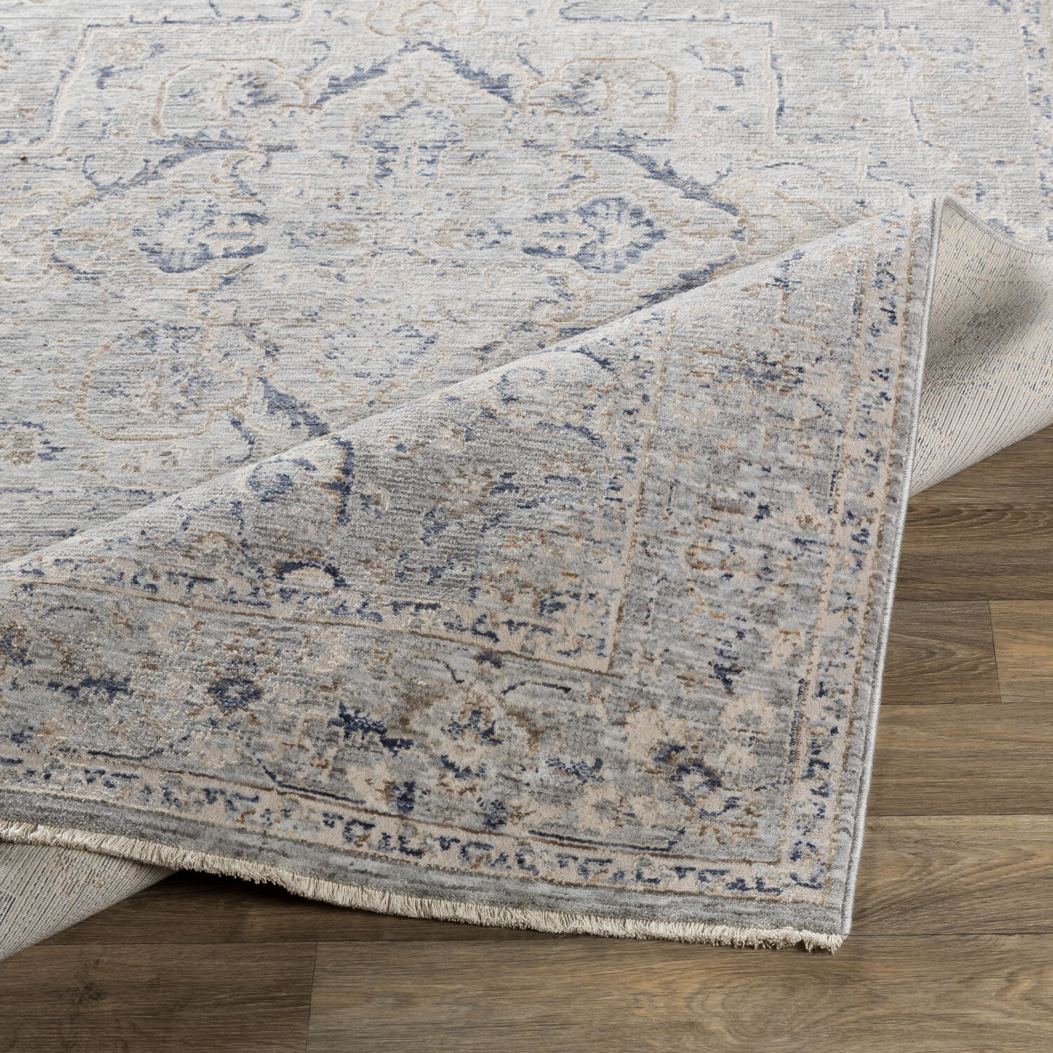 Palazzo 98 X 60 inch Taupe Rug in 5 x 8, Rectangle