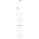 Alora Mood Nora 1 Light 14.13 inch Matte Black Pendant Ceiling Light