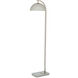 Otto 55.25 inch 60.00 watt Polished Nickel Floor Lamp Portable Light