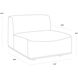 Darren Moto Stucco Modular Armless Chair