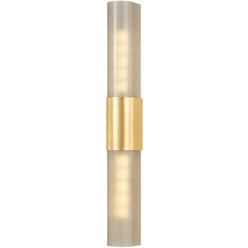 Somersville 2 Light 3.25 inch Aged Brass ADA Wall Sconce Wall Light