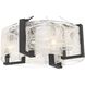 Cloud Break 4 Light 18 inch Coal Semi-Flush Ceiling Light