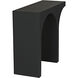 Maximus 35 X 30 inch Matte Black Console/Side Table