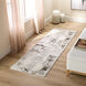 Salim Ivory and Brown Indoor Rug