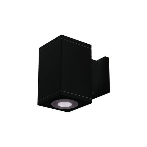 Cube Arch LED 5 inch Black Sconce Wall Light in 3000K, 85, Flood, Towards Wall