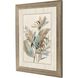 Waterside Collection Sloped Profile Champagne Gold With Dark Wash Framed Art