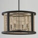 Rico 4 Light 22 inch Flat Black Pendant Ceiling Light