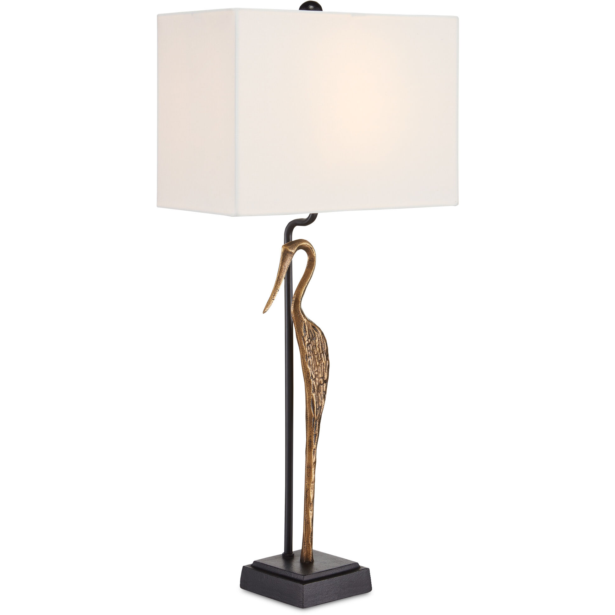 Antigone 31.5 inch 150 watt Antique Brass/Black Table Lamp Portable Light