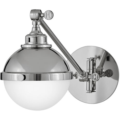 Fletcher 1 Light 7 inch Polished Nickel Indoor Wall Sconce Wall Light