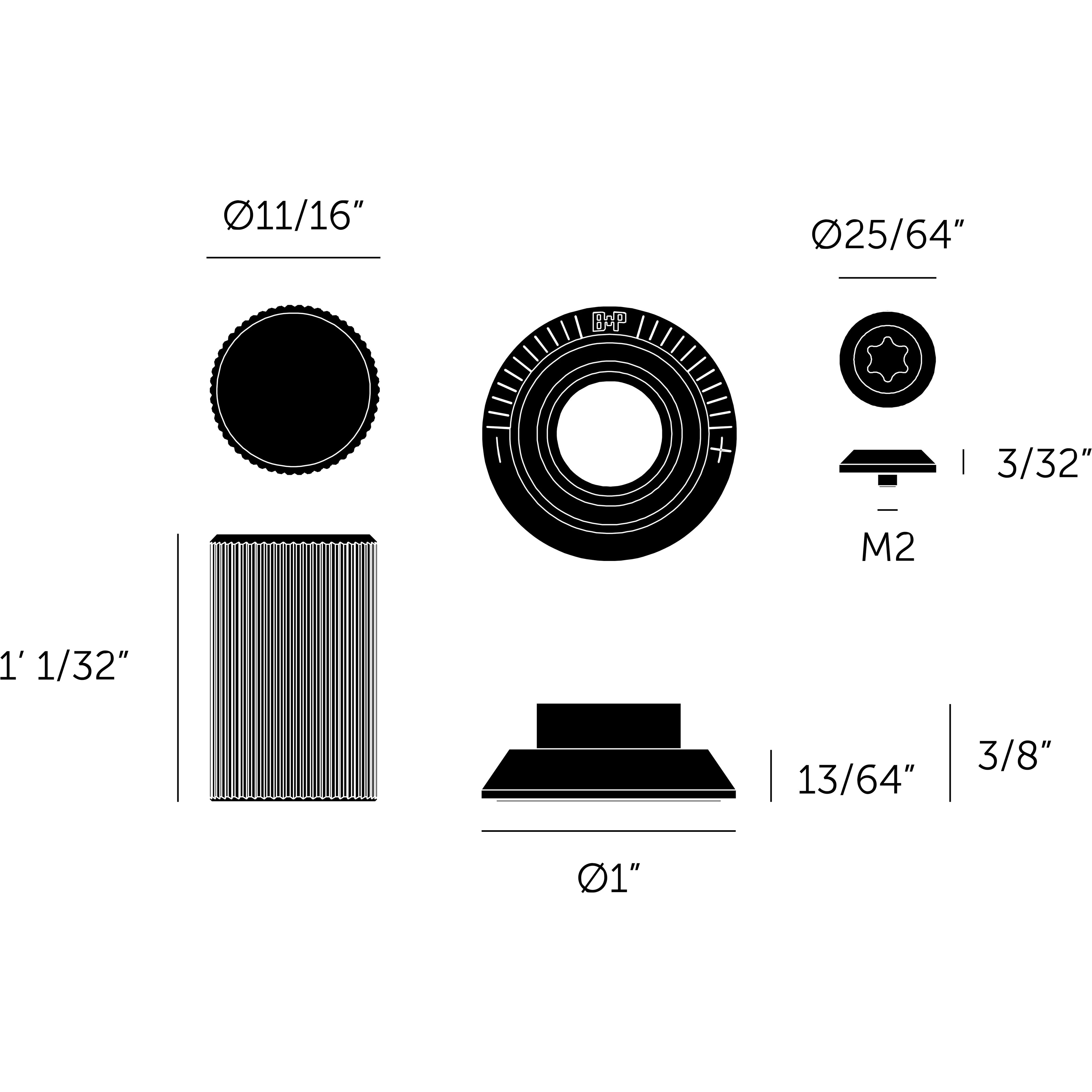 Dimmer White Detail Kit