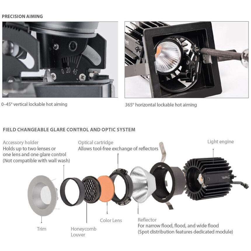 Volta LED Aluminum Recessed Lighting