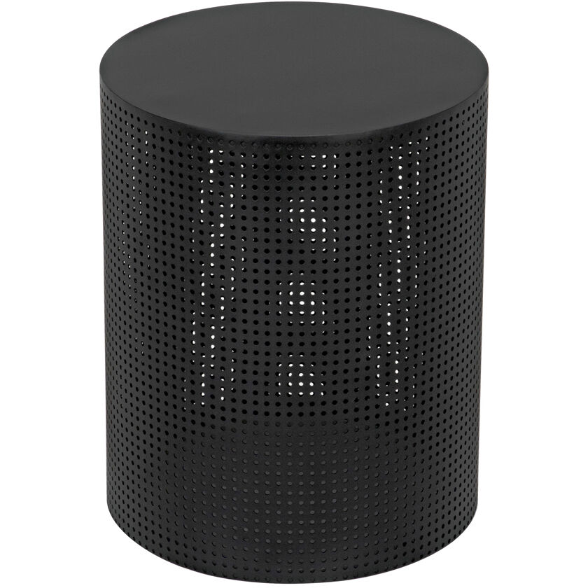 Dixon 20.5 X 16 inch Matte Black Side Table, Small