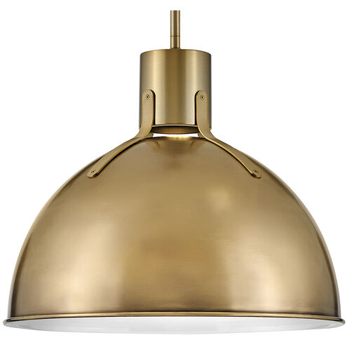 Argo LED 20 inch Heritage Brass Indoor Pendant Ceiling Light