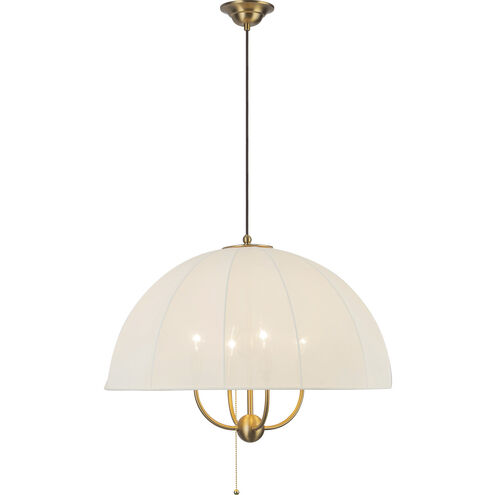 Alora Mood Crosby 4 Light 24.13 inch Brushed Gold Pendant Ceiling Light
