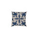 Otomi 20 X 20 inch Navy and Light Gray Throw Pillow