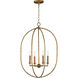 Martel 4 Light 20.00 inch Pendant