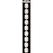 Forever Seduction LED 33.6 inch Polished Nickel Modular Pendant Ceiling Light, Remote Driver