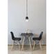Tillie 1 Light 7.13 inch Matte Black Pendant Ceiling Light in Matte Black and Clear