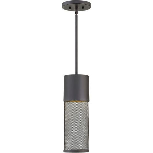 Aria LED 5 inch Black Outdoor Hanging Lantern