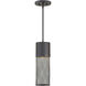 Aria LED 5 inch Black Outdoor Hanging Lantern