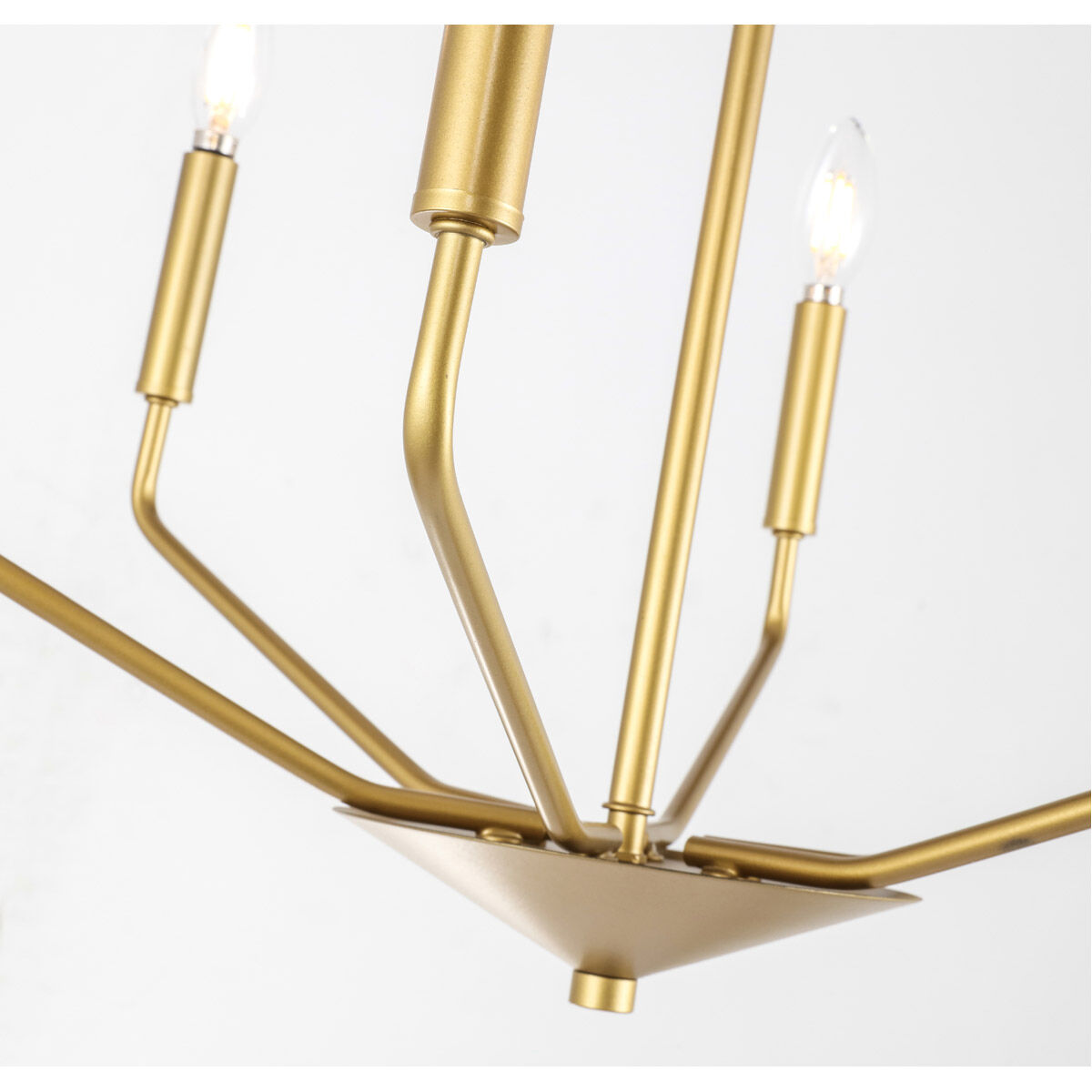 Enzo 6 Light 22 inch Brass Pendant Ceiling Light