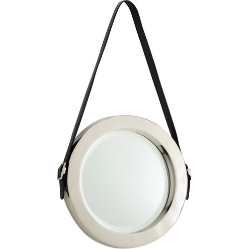 Round 12 inch Nickel Wall Mirror, Round