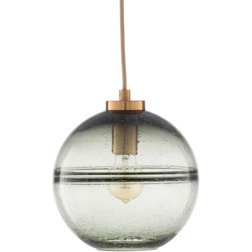 Shailee 1 Light 10 inch Gray and Bronze Pendant Ceiling Light