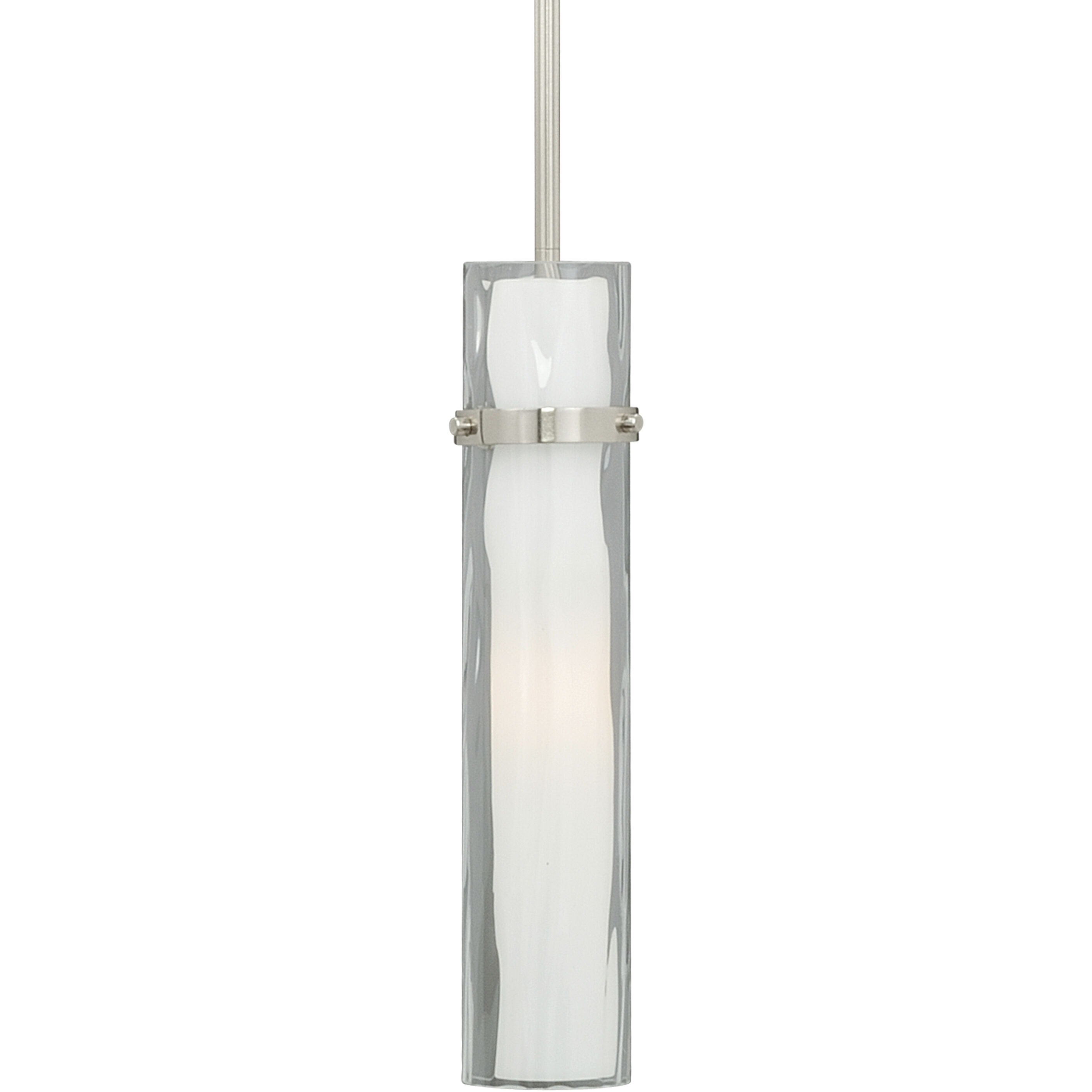 Vilo LED 4.5 inch Satin Nickel Mini Pendant Ceiling Light