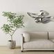 Graceful 30 X 17 inch Metal Wall Art