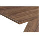 Axio 80 X 40 inch Brown Dining Table
