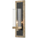 Charade 1 Light 5 inch Antique Silver Leaf Wall Sconce Wall Light