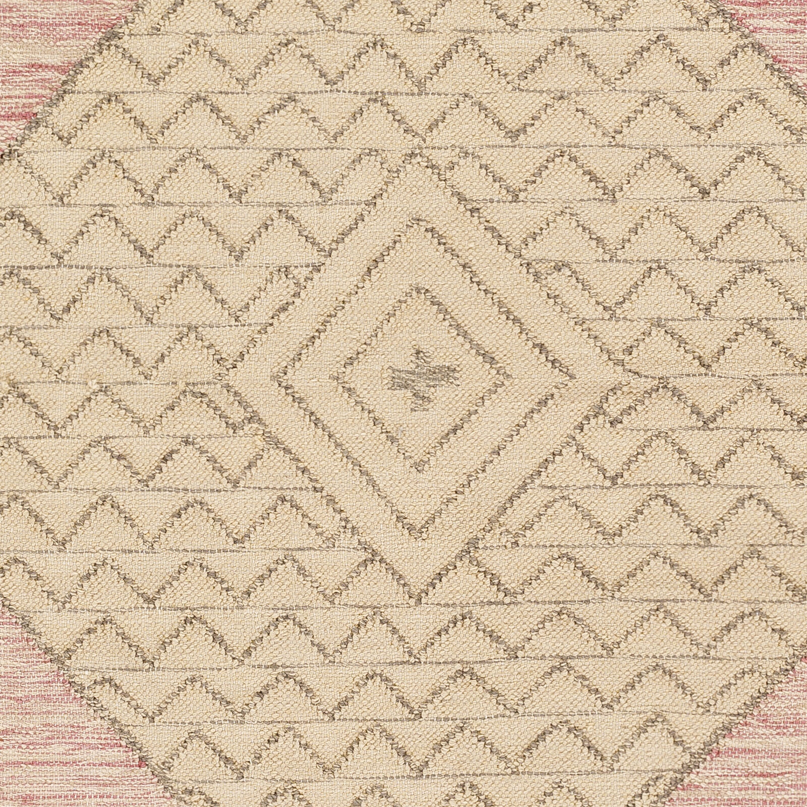 Bursa 120 X 96 inch Dusty Pink Rug, Rectangle