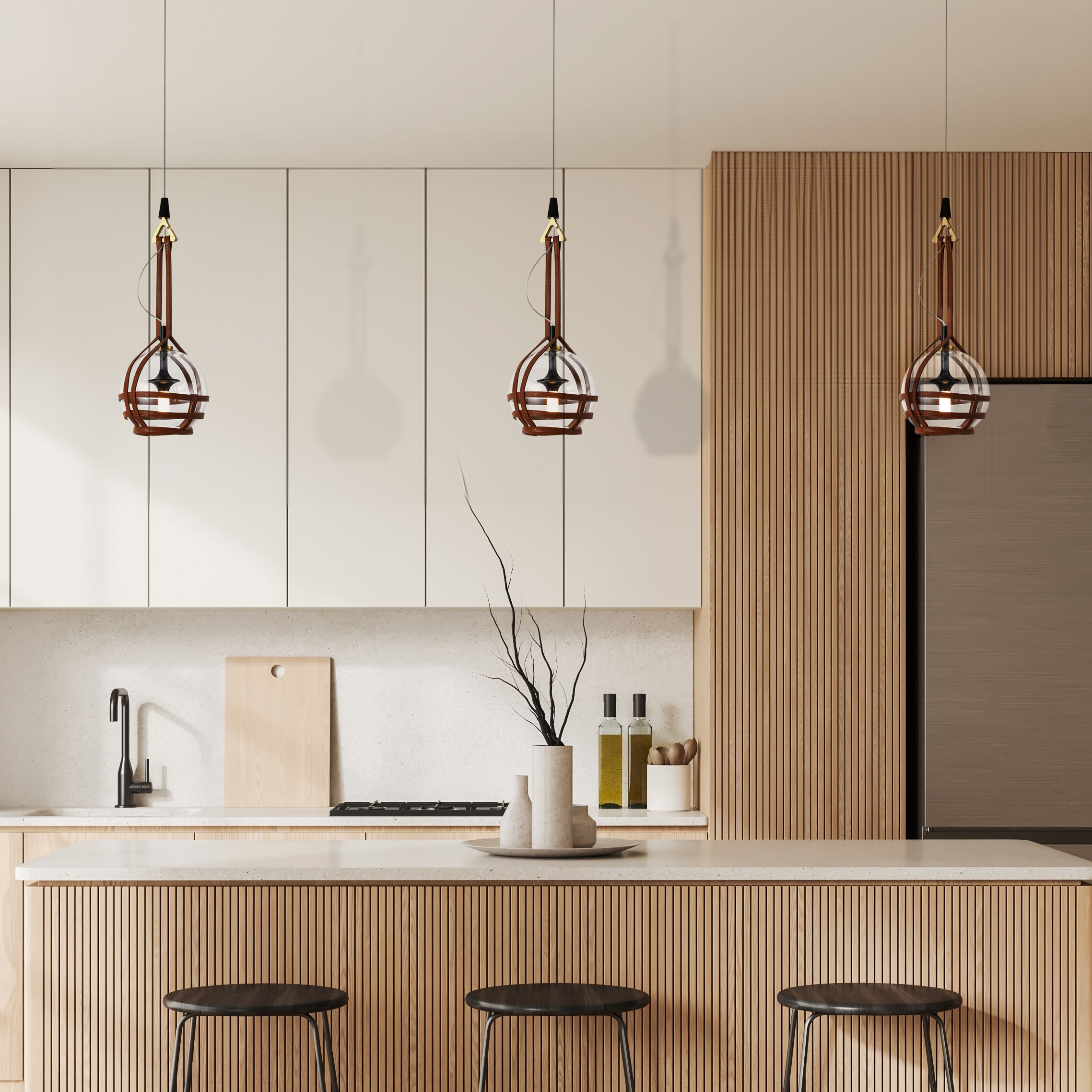 Artisan Collection/BARI Series 6.75 inch Antique Brass Pendant Ceiling Light